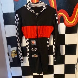 NASCAR Halloween zip up costume sexy size sm fits sm-large